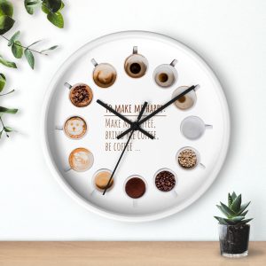 Coffee Lover's Wall Clock